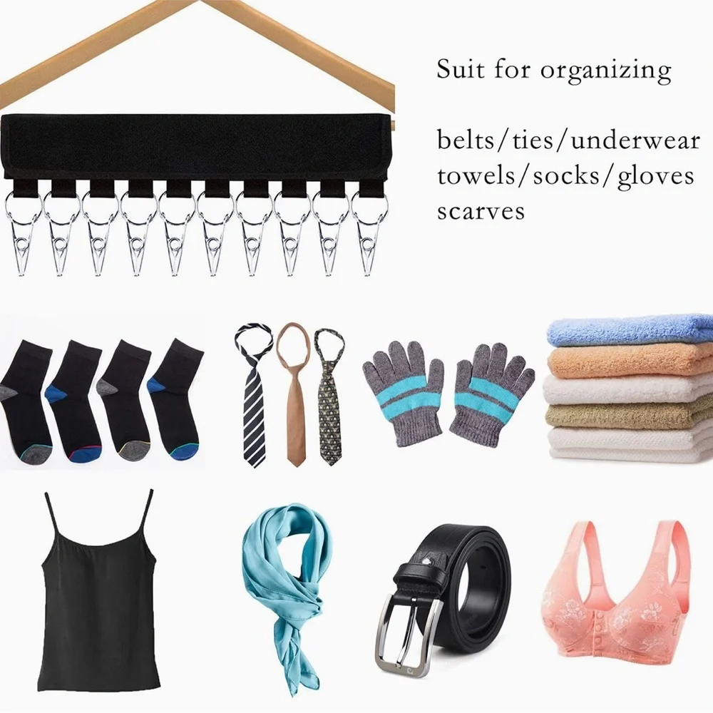 Multi-Color Hat Organizer with Hooks